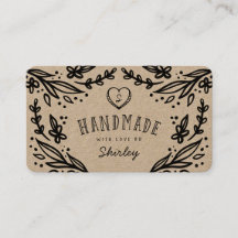 Diseñado a mano con el diseño floral del monograma