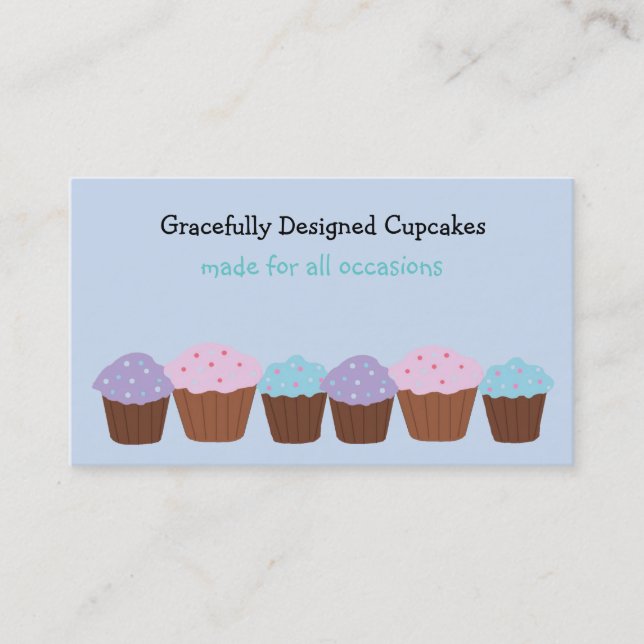 Tarjeta De Visita Diseñado con gracia Taza... (Anverso)