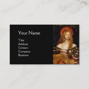 Tarjeta De Visita DISEÑADOR DE COSTUMBRES VANITY BEAUTY-FASHION, Neg