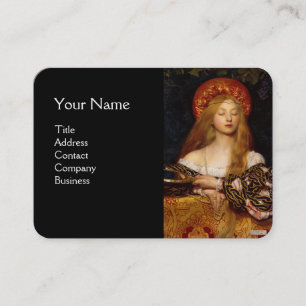 Tarjeta De Visita DISEÑADOR DE COSTUMBRES VANITY BEAUTY-FASHION, Neg