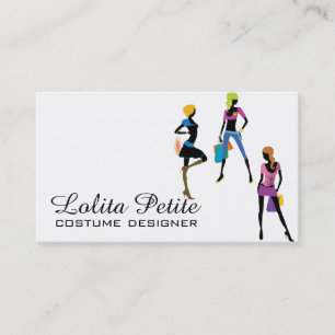 Tarjeta De Visita Diseñador de disfraces Moda Seamstress Alteracione