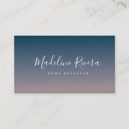 Tarjeta De Visita Diseñador de Hogar Decorador