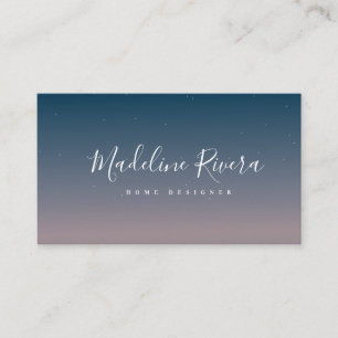 Tarjeta De Visita Diseñador de Hogar Decorador 