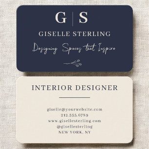 Tarjeta De Visita Diseñador de interiores