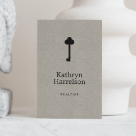 Tarjeta De Visita Diseñador de interiores de propiedad inmobiliaria