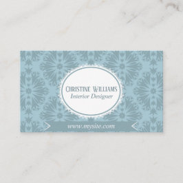 Tarjeta De Visita Diseñador de interiores profesional de moda