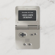Diseñador de juegos de consola de juegos retro de