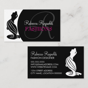 Tarjeta De Visita Diseñador de moda