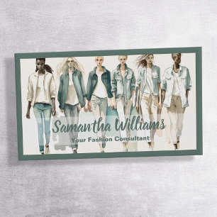 Tarjeta De Visita Diseñador de moda