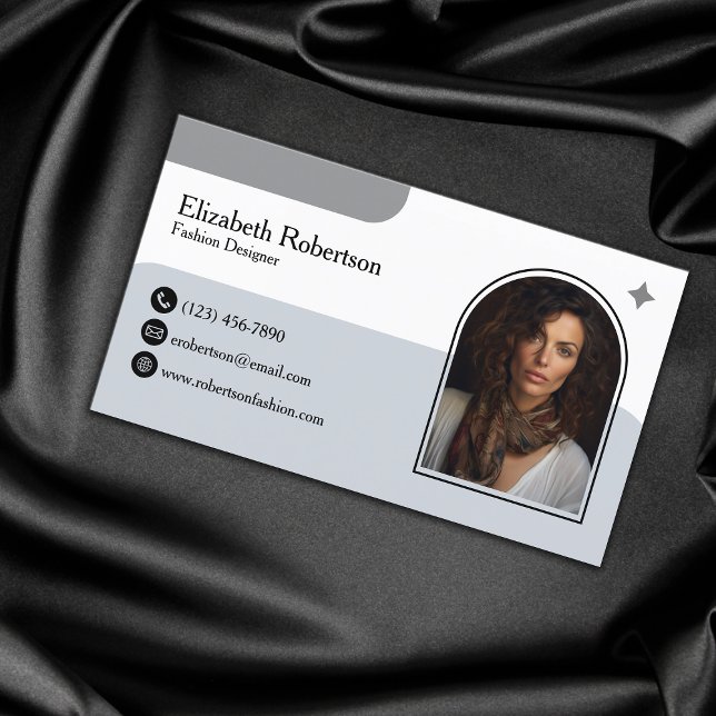 Tarjeta De Visita Diseñador de moda (Subido por el creador)