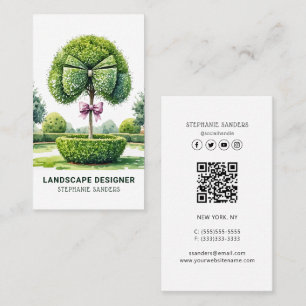 Tarjeta De Visita Diseñador de paisajes