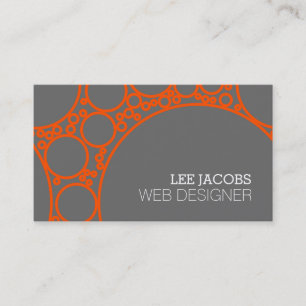 Tarjeta De Visita Diseñador Desarrollador Web Programador Informátic