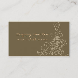 Tarjeta De Visita Diseñador floral