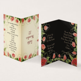 Tarjeta De Visita Diseñador floral artístico