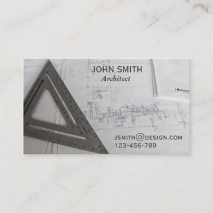 Tarjeta De Visita Diseñador independiente del diseño del arquitect