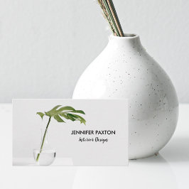 Tarjeta De Visita Diseñador interior Decorador doméstico Moda modern