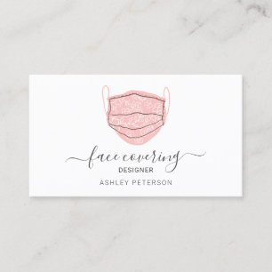 Tarjeta De Visita Diseñador moderno editable de recubrimiento facia