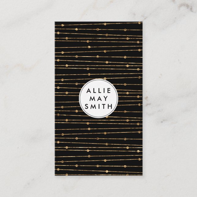 Tarjeta De Visita Diseñador | Moderno estilo (Anverso)