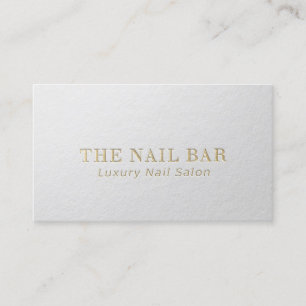 Tarjeta De Visita Diseñador moderno Texto mínimo en blanco y Grabado