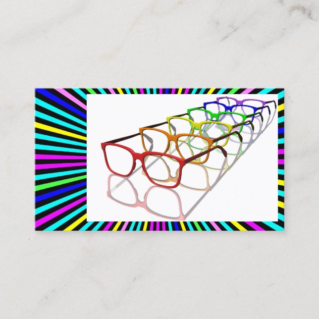 Tarjeta De Visita Diseñador óptico (Anverso)
