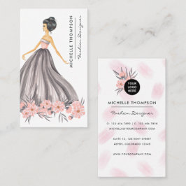 Tarjeta De Visita Diseñadora de moda femenina en Nueva York