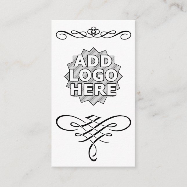 Tarjeta De Visita diseñar su propio florecimiento (Anverso)