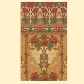 Tarjeta De Visita Diseño Art Nouveau