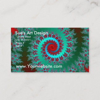 Tarjeta De Visita Diseño artístico