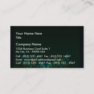 Tarjeta De Visita Diseño creativo asombroso del arte