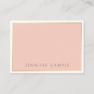 Tarjeta De Visita Diseño creativo elegante simple profesional modern