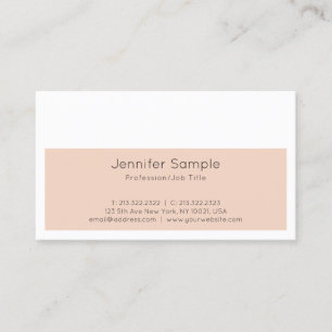 Tarjeta De Visita Diseño Creativo Moderno Elegante Sencillo de Lujo