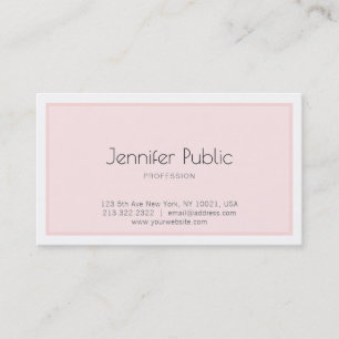 Tarjeta De Visita Diseño Creativo Moderno Limpio Sencillo Elegante L