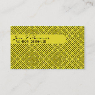 Tarjeta De Visita Diseño de arglos (amarillo)