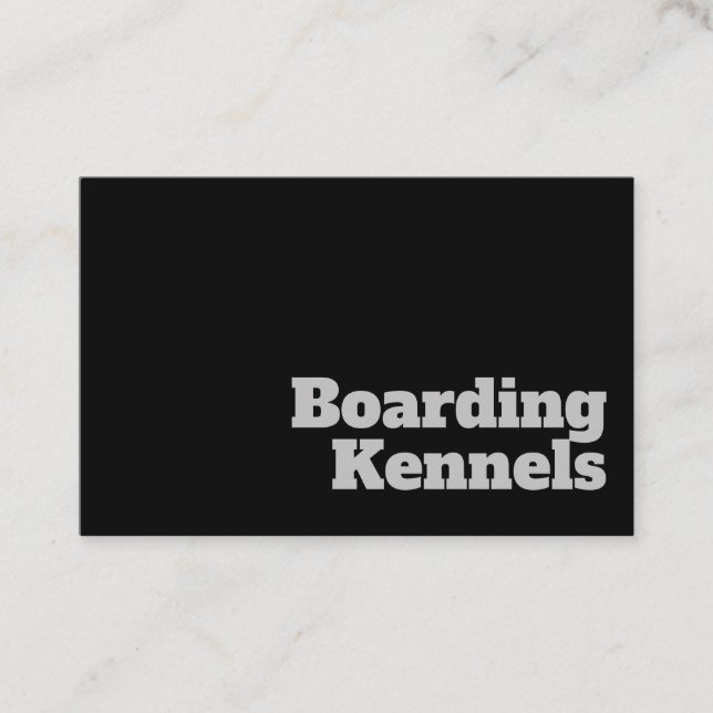 Tarjeta De Visita Diseño de audaces y claros keniatas de embarque (Anverso)
