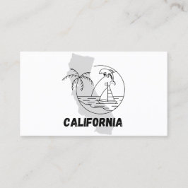 Tarjeta De Visita Diseño de CALIFORNIA