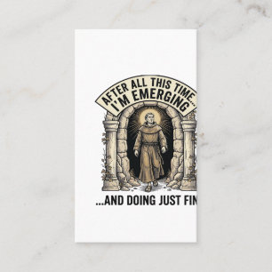 Tarjeta De Visita Diseño de camiseta gráfico de grabado de humor de