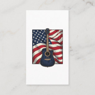 Tarjeta De Visita Diseño de camiseta vectorial de bandera patriótica