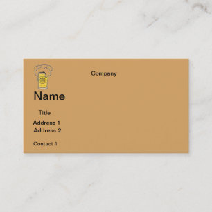 TARJETA DE VISITA DISEÑO DE CERVEZAS PARA EMPRESAS