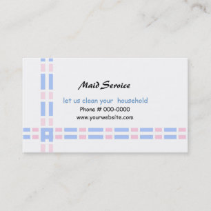 Tarjeta De Visita Diseño de enlace rosa y azul