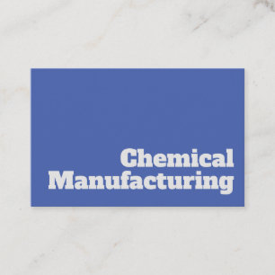 Tarjeta De Visita Diseño de fabricación química negrita y transparen