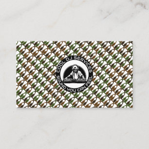 Tarjeta De Visita Diseño de identidad de audio moderno y cálido / Lo