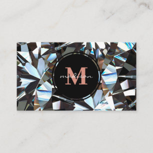 Tarjeta De Visita Diseño de joyas de diamantes de lujo