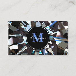 Tarjeta De Visita Diseño de joyas de diamantes de lujo