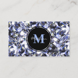 Tarjeta De Visita Diseño de joyas de diamantes de lujo