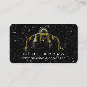 Tarjeta De Visita Diseño de la carrocería Diseño Fitness Scluptin