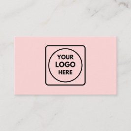 Tarjeta De Visita Diseño de Logo Rosa Rubor | Diseño Profesional Min