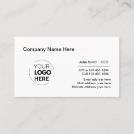 Tarjeta De Visita Diseño de logotipo profesional corporativo