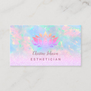 Tarjeta De Visita diseño de loto