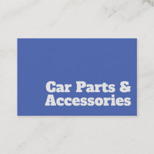 Tarjeta De Visita Diseño de piezas y accesorios de automóviles audac