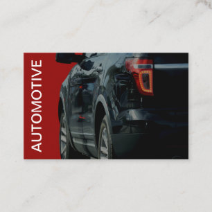 Tarjeta De Visita Diseño de servicios automotrices modernos